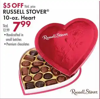 Boscov's RUSSELL STOVER 10-oz. Heart offer