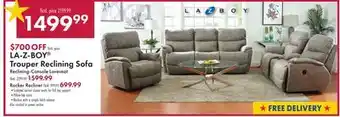 Boscov's LA-Z-BOY Trouper Reclining Sofa offer