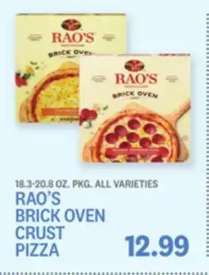 Kings Food Markets RAO'S BRICK OVEN CRUST PIZZA offer
