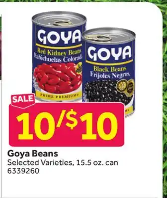 Stop&Shop Goya Beans offer