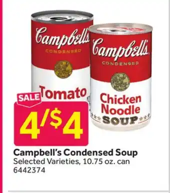 Stop&Shop Campbell's Condensed Soup offer