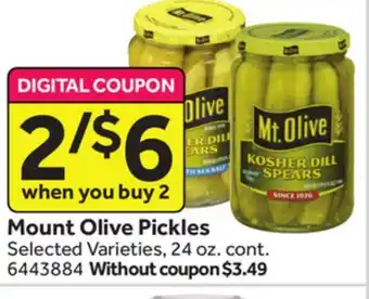 Stop&Shop Mount Olive Pickles offer