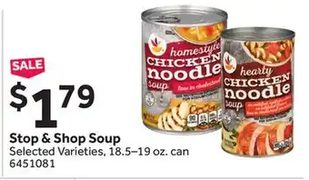 Stop&Shop Stop & Shop Soup offer