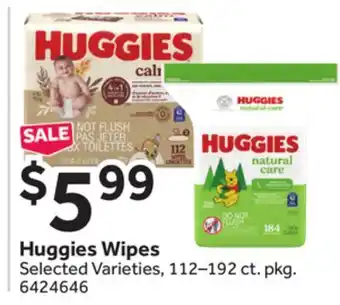 Stop&Shop Huggies Wipes offer