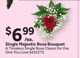 Stop&Shop Single Majestic Rose Bouquet offer