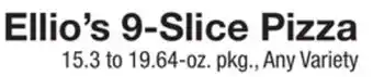 The Fresh Grocer 9-Slice Pizza offer