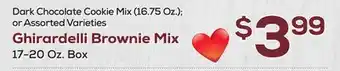DeCicco & Sons Ghirardelli Brownie Mix, 17-20 Oz. Box offer