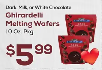 DeCicco & Sons Ghirardelli Melting Wafers offer