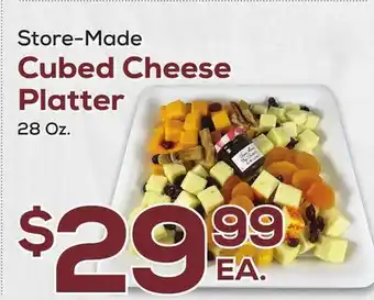 DeCicco & Sons Cubed Cheese Platter offer