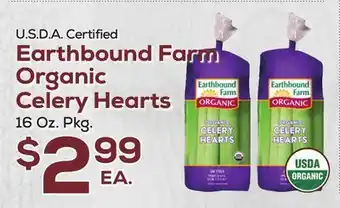 DeCicco & Sons Earthbound Farm Organic Celery Hearts offer