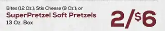 DeCicco & Sons SuperPretzel Soft Pretzels 13 Oz. Box offer