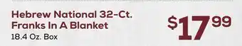 DeCicco & Sons Hebrew National 32-Ct. Franks In A Blanket offer