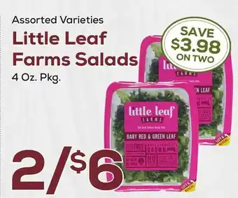 DeCicco & Sons Little Leaf Farms Salads offer