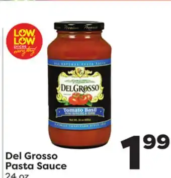 Weis Markets Del Grosso Pasta Sauce offer