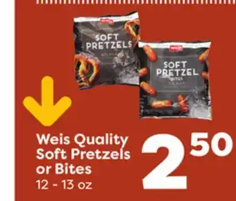 Weis Markets Weis Quality Soft Pretzels or Bites offer