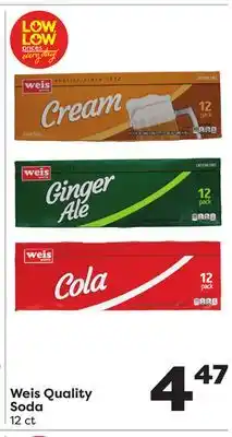 Weis Markets Weis Quality Soda offer
