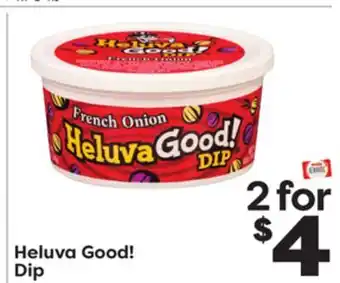 Weis Markets Heluva Good! Dip offer