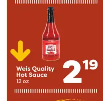Weis Markets Weis Quality Hot Sauce offer