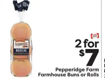 Weis Markets Pepperidge Farm Farmhouse Buns or Rolls offer