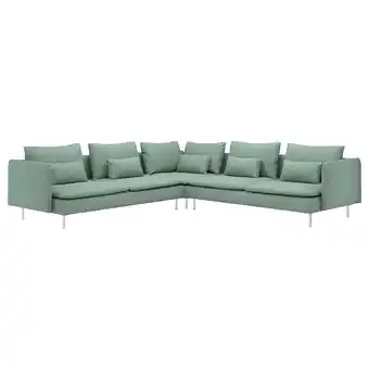 Ikea SÖderhamn Sectional, 5-seat, Tallmyra light green offer