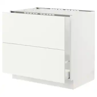 Ikea Sektion / maximera Base cab f sink/recycling/2 fronts, white/vallstena white, 36x24x30 offer