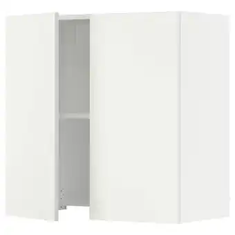 Ikea Sektion Wall cab w built-in range hood, white/vallstena white, 30x15x30 offer