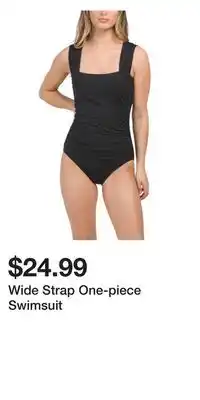 TJ Maxx Wide Strap One-piece Swimsuit offer