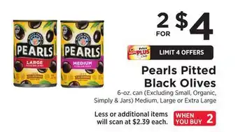 ShopRite Pitted Black Olives offer
