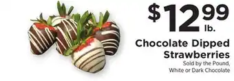 ShopRite Chocolate Dipped Strawberries offer