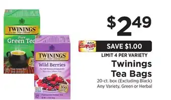 ShopRite Tea Bags offer