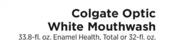 ShopRite Optic White Mouthwash offer
