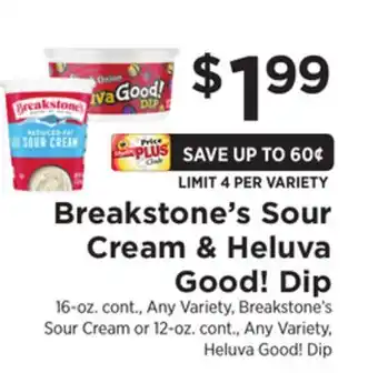 ShopRite Sour Cream & Dip offer