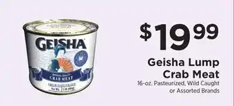 ShopRite Lump Crab Meat offer