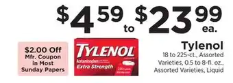 ShopRite Tylenol offer