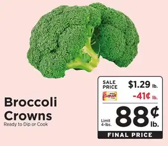 ShopRite Broccoli Crowns offer