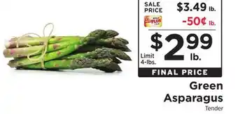 ShopRite Green Asparagus offer