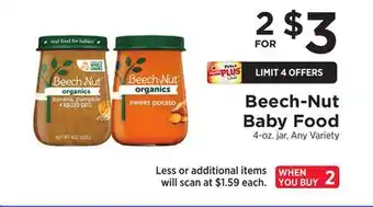 ShopRite Baby Food offer