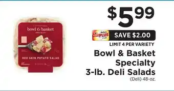 ShopRite Specialty 3-lb. Deli Salads offer