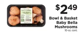 ShopRite Bowl & Basket Baby Bella Mushrooms offer