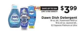ShopRite Dish Detergent offer