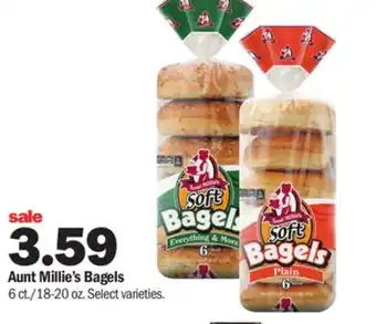 Meijer Aunt Millie's Bagels offer