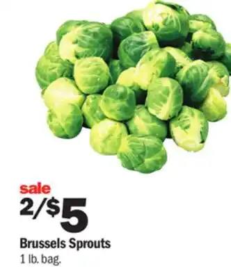 Meijer Brussels Sprouts offer