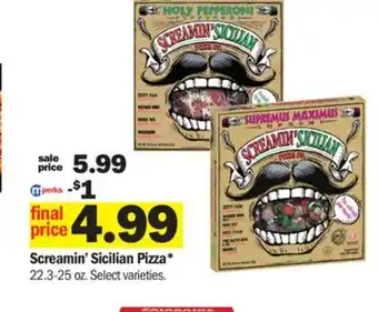 Meijer Screamin' Sicilian Pizza offer