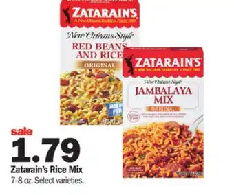 Meijer Zatarain's Rice Mix offer