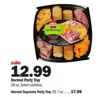 Meijer Hormel Party Tray offer