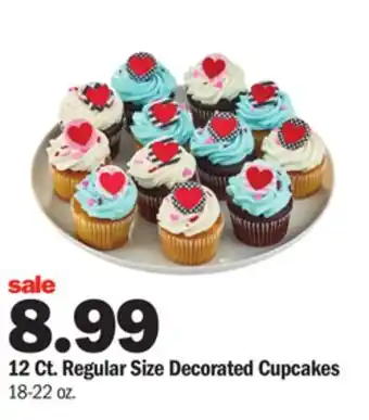 Meijer 12 Ct. Regular Size Decorated Cupcakes offer