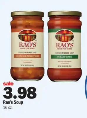 Meijer Rao's Soup offer