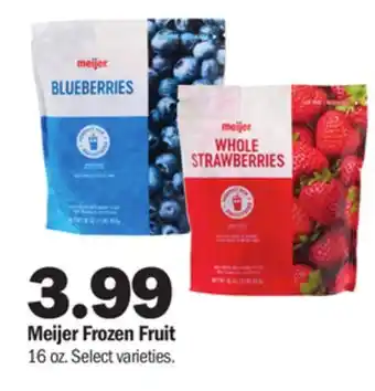 Meijer Meijer Frozen Fruit offer