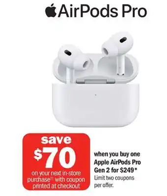 Meijer Apple AirPods Pro Gen 2 offer