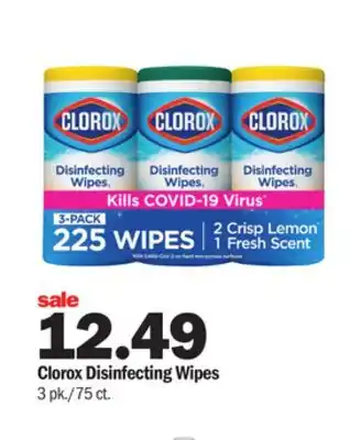 Meijer Clorox Disinfecting Wipes offer